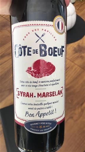Languedoc Không được chỉ định Côte de Boeuf Syrah-Marselan 2024
