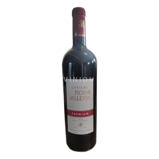 Burdeos Bordeaux superior Château Pichon Bellevue Premium Graves de Vayres 2016