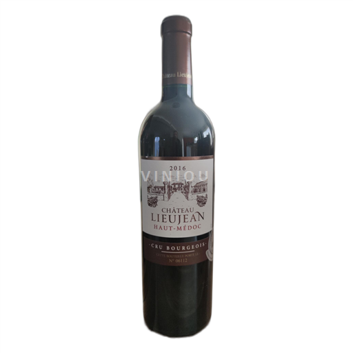 Bordeaux Haut-Médoc Château Lieujean Haut Médoc Cru Bourgeois 2016