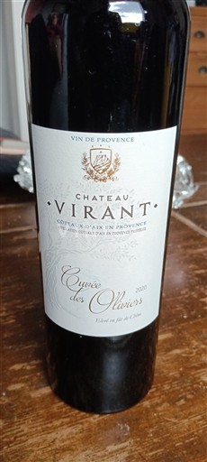 Provence Coteaux-d'aix-en-provence Château Virant des Oliviers 2020