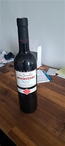 Languedoc và Roussillon Vùng đất Oc Les Jamelles Mourvèdre Không niên vụ