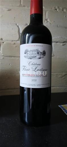 Bordeaux Saint-Émilion Grand Cru Château Fleur Lartigue 2020