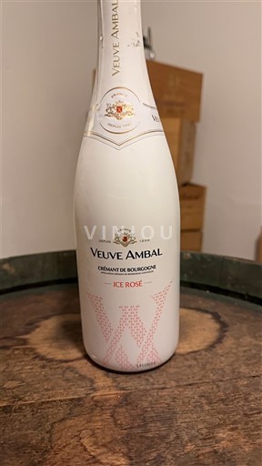 Bourgogne Crémant-de-bourgogne Veuve Ambal Ice Rosé Non Millésimé