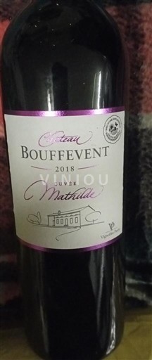 Sydväst Bergerac Château Bouffevent Mathilde 2018