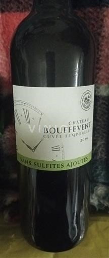 Sydväst Bergerac Château Bouffevent Temporélle 2019