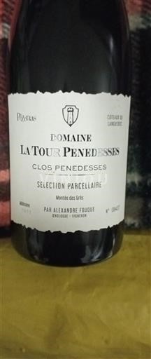 Languedoc Faugères Domaine La Tour Penedesses Clos Penedesses Sélection Parcellaire Montée des Grès 2021