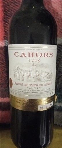 Sydväst Cahors Léon Lefèvre 2015