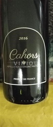 Sydväst Cahors Leroy chevalier négoce 2016