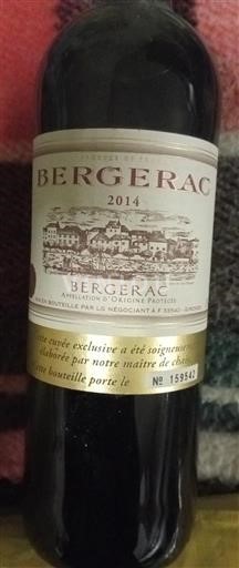 Sudoeste Bergerac LG Négociant 2014