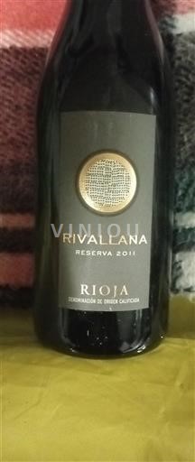 La Rioja rioja Rivallana Reserva 2011