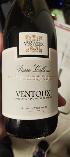 Rhônevallei Ventoux Artisans Vignerons Passe Colline 2023