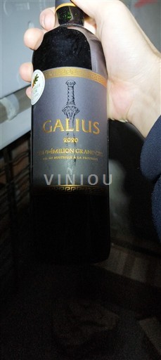 Burdeos Saint-Émilion Gran Cru Grand Cru Château Galius 2020