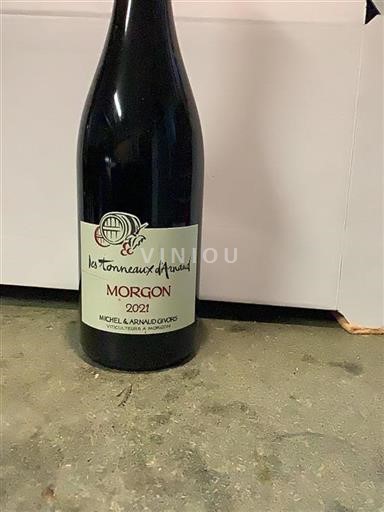 Beaujolais Morgon Michel & Arnaud GIVORS Les Tonneaux d'Arnaud 2021