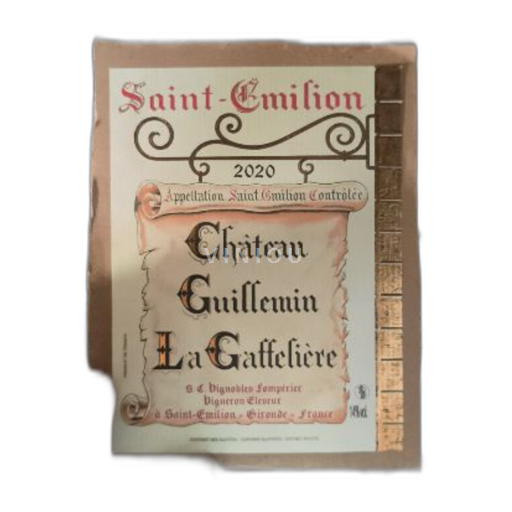 Bordeaux Saint-Émilion Château Guillemin La Gaffelière 2023