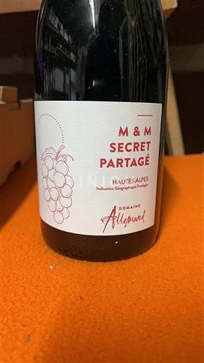 Provence, hạ lưu Rhône, Corse Hautes-Alpes Domaine Allemand M & M Secret Partagé 2023