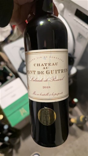 Burdeos Lalande-de-Pomerol Château Au Pont de Guîtres 2018