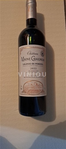 Bordeaux Lalande-de-Pomerol Château Maine Chaigneau 2022
