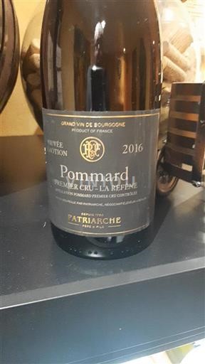 Borgoña Pommard Premier Cru Patriarche Émotion 2016