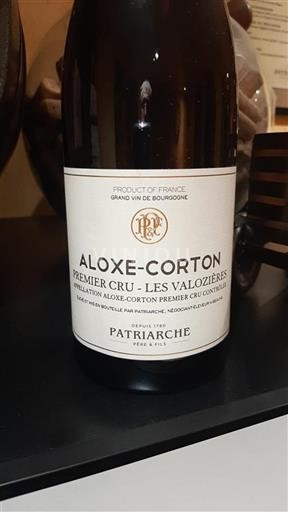 Burgund Aloxe-Corton Premier Cru Patriarche Les Valozières 2017