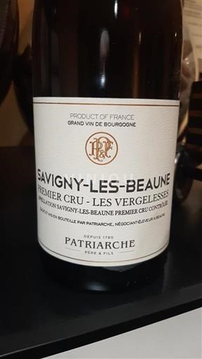 Bourgondië Savigny-lès-Beaune Premier Cru Patriarche Père et Fils Les Vergelesses 2017