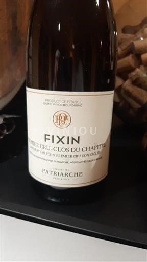 Burgundy Fixin Premier Cru Patriarche Premier Cru - Clos du Chapitre 2017