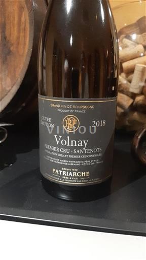 Burgundsko Volnay Premier Cru Patriarche Émotion 2018