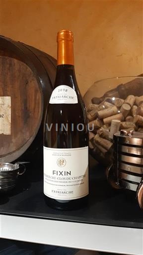 Burgundy Fixin Premier Cru Patriarche Clos du Chapitre 2018