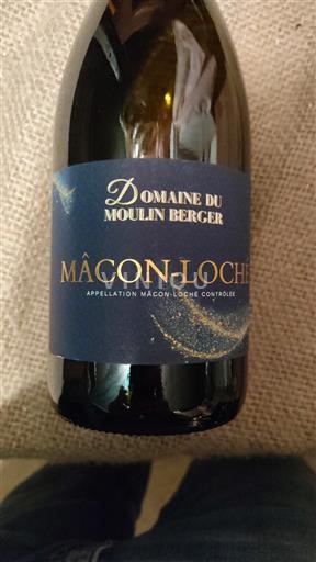 Burgundi Mâcon ja Mâcon-kylät Domaine Moulin Berger 2024