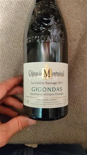 Valle del Rodano Gigondas Château Montmirail La Combe Sauvage 2015