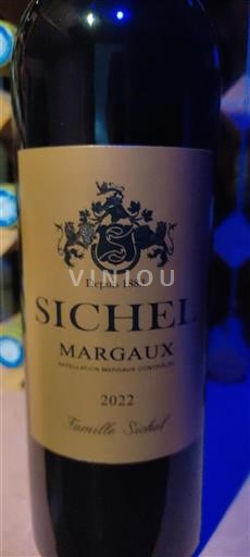 Bordeaux Margaux Grand Cru Sichel 2022