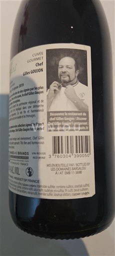 Languedoc a Roussillon Pays d'Oc Domaine Les s Auriol Gourmet Chef Gilles Goujon 2019