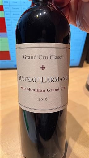 Burdeos Saint-Émilion Gran Cru Grand Cru Classé Château Larmande 2016