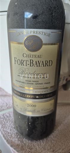 Bordeaux Château Fort-Bayard Prestige 2000
