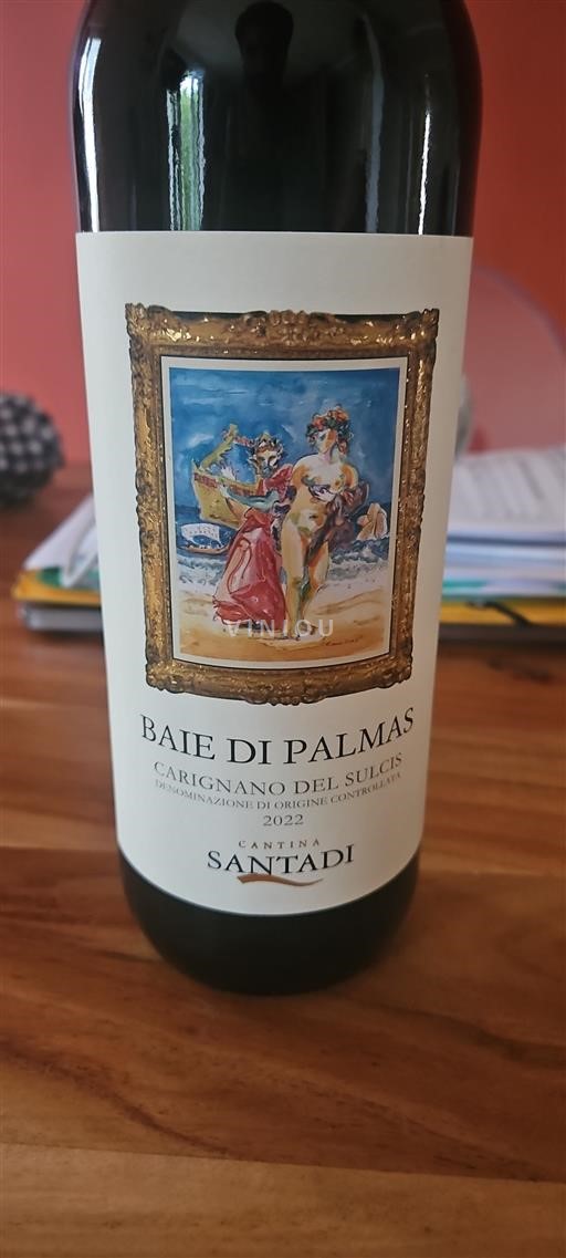 Sardegna Carignano del Sulcis Cantina Santadi Baie di Palmas 2022