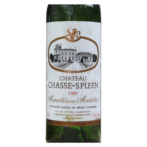 Bordeaux Moulis-en-Médoc Château Chasse-Spleen 1989