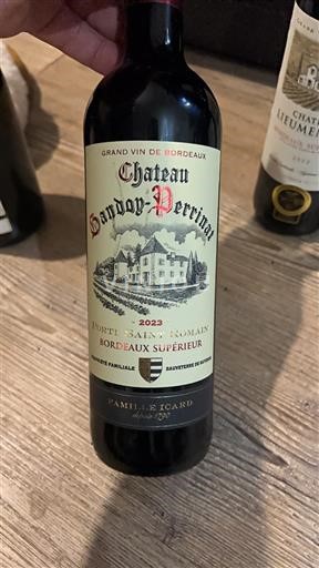 Burdeos Bordeaux superior Château Gandoy-Perrinat 2023