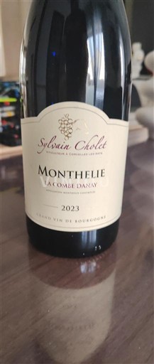 Borgogna Monthélie Sylvain Cholet La Combe Danay 2023