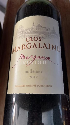 Bordeaux Margaux Clos Margalaine 2017