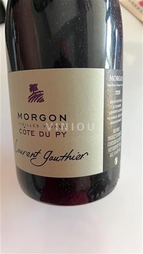Beaujolais Morgon Laurent Gauthier Vieilles Vignes Côte du Py 2020