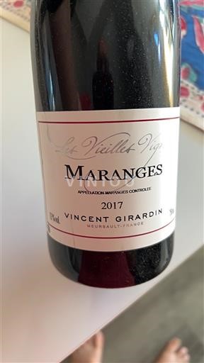 Borgogna Maranges Vincent Girardin Les Vieilles Vignes 2017