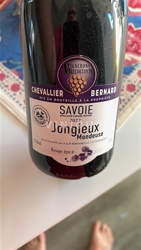 Savoie and Bugey Jongieux Domaine Chevallier Bernard Jongieux Mondeuse 2022