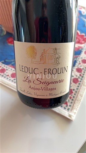 Vale do Loire Anjou Villages Leduc-Frouin La Seigneurie 2023