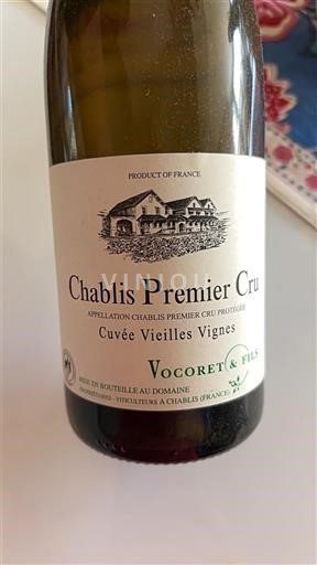 Borgoña Chablis Premier Cru Domaine Vocoret & Fils Vieilles Vignes 2020