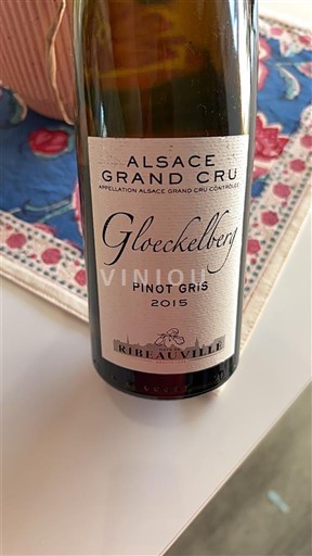 Alsasko Rulandské šedé Grand Cru Ribeauvillé Gloeckelberg 2015