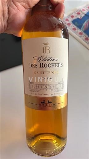 Bordeaux Sauternes Domaine Des Rochers 2020