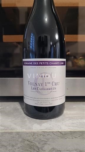 Burgundsko Volnay Premier Cru Domaine Jean-Marc Bouley Petit Champs Lin 2018