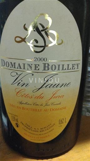 Jura Côtes-du-Jura Domaine Boilley Vin Jaune 2000