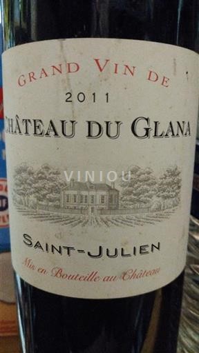 Bordeaux Saint-Julien Glana 2011