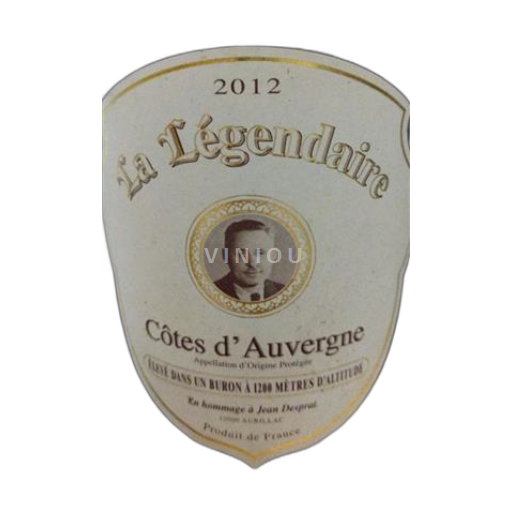 Thung lũng sông Loire Côtes-d'auvergne La Légendaire 2012