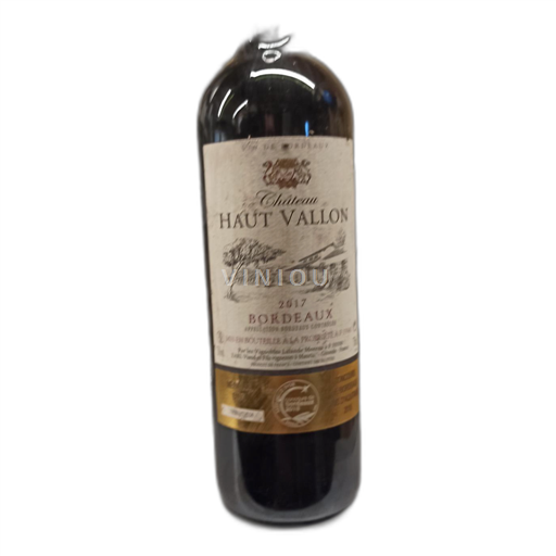 Bordeaux Château Haut Vallon 2017